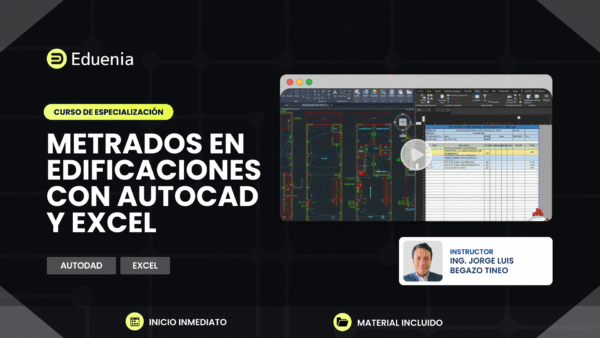 Metrados de Edificaciones con AutoCAD y Excel