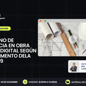 CUADERNO DE INCIDENCIA EN OBRA FÍSICO Y DIGITAL, SEGÚN EL REGLAMENTO DE LA LEY 32069 - 09 DE DIECIEMBRE