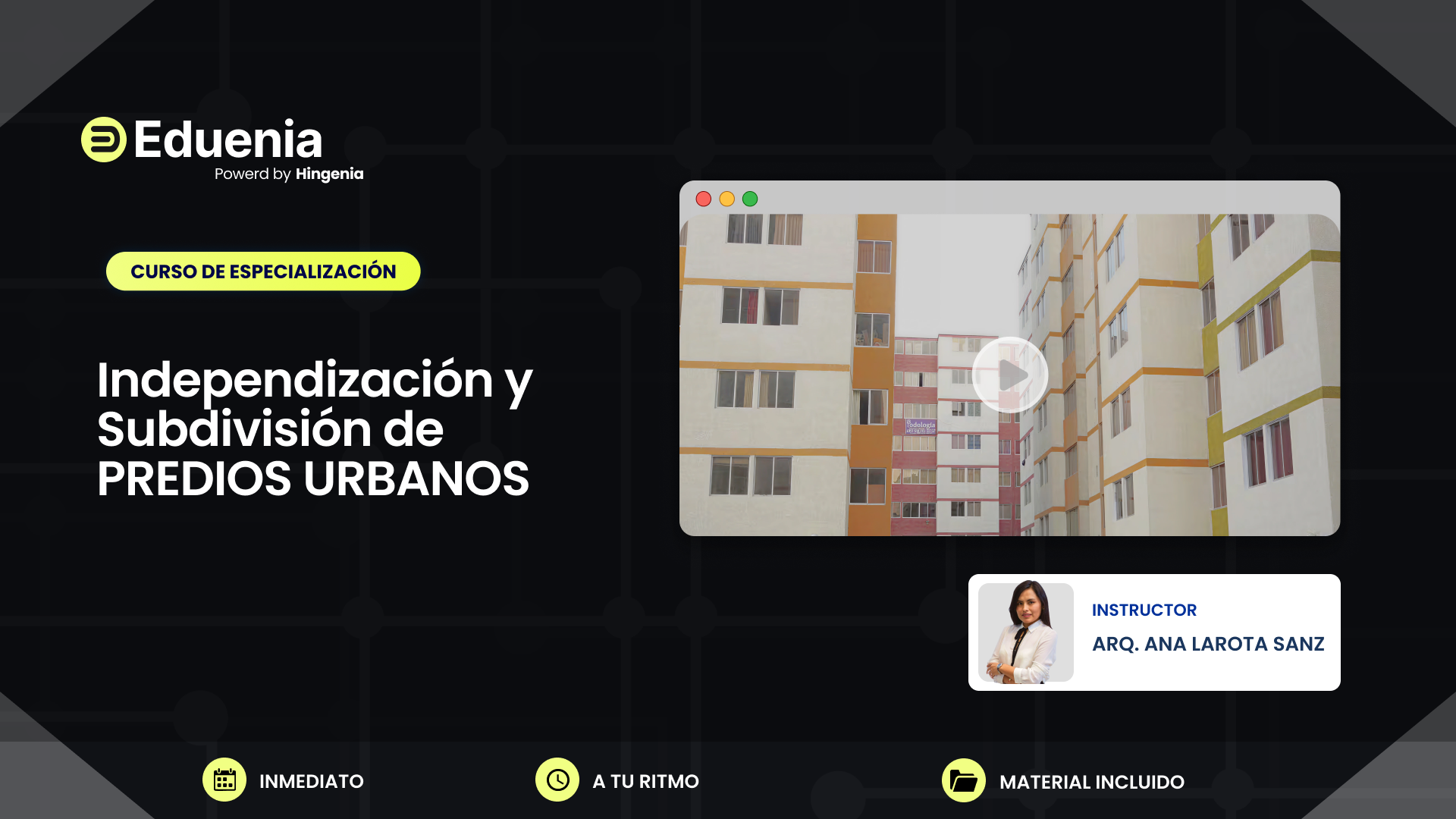 INDEPENDIZACIÓN Y SUBDIVISIÓN DE PREDIOS URBANOS