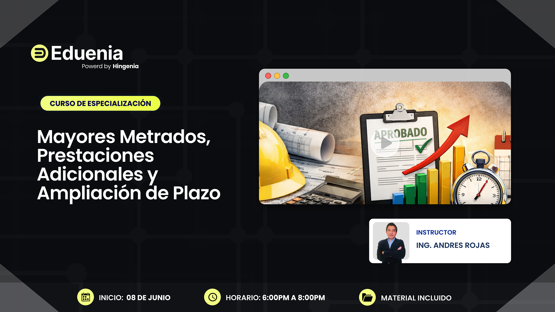 MAYORES METRADOS, PRESTACIONES ADICIONALES Y AMPLIACION DE PLAZO 08/06