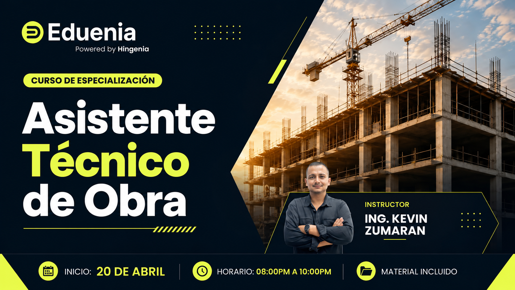 ASISTENTE TECNICO DE OBRA (20/04/26)