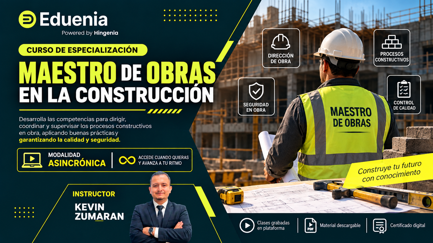 Maestro de Obra en la Construcción